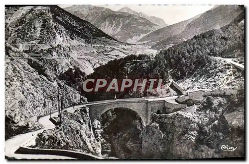 Moderne Karte Briancon Pont d&#39Asfeld et route du Fort des Tetes