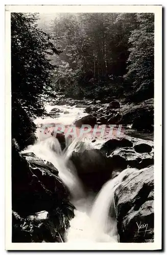 Moderne Karte Cauterets Cascade du Pas de l&#39Ours