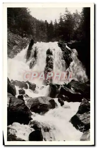 Moderne Karte Cauterets Cascade du Lutour