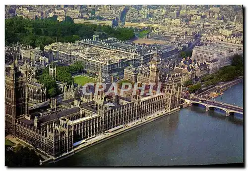 Cartes postales moderne Westminster Abbey and Whitehall London