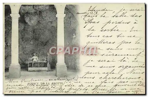 Cartes postales Source De La Grotte