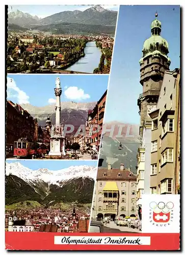 Cartes postales moderne Olympiastadt Innibruck Tirol