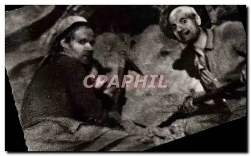 Cartes postales moderneSerie Des Mineurs Abattage Du Charbon Mines