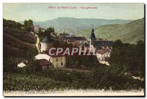 Cartes postales Sallns Les Bains Vue Generale