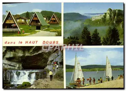 Cartes postales moderne Paysages Du Haut Doubs Metabief Forts De Joux Source De La Loue Lac de Saint Pont