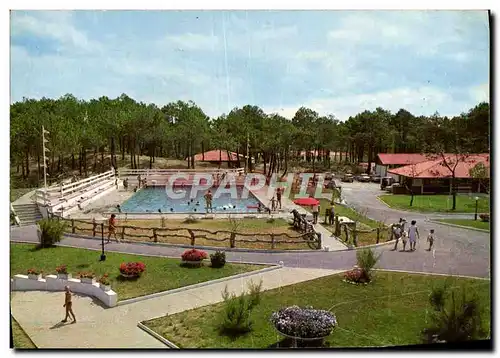 Moderne Karte Village Vacances Famille Capbreton La Piscine VVF