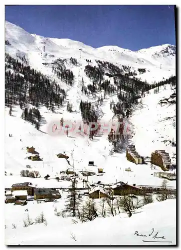 Cartes postales moderne Val D&#39Isere Vue Generale De La Daille L&#39Arrivee Des pistes et le telecabine