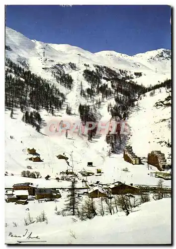 Cartes postales moderne Val D&#39Isere Vue Generale De La Daille l&#39Arrivee Des pistes et le telecabine