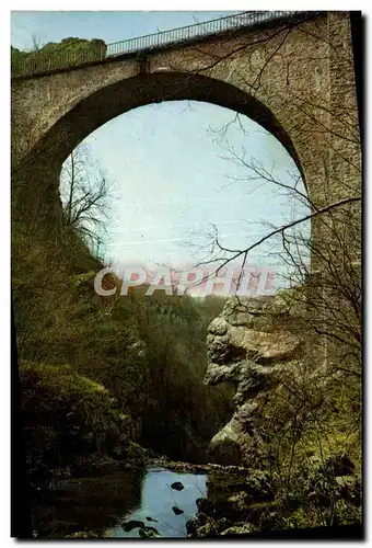 Moderne Karte Le Pont Du Diable Aux Environs De Nans Sous Ste Anne Et Salins
