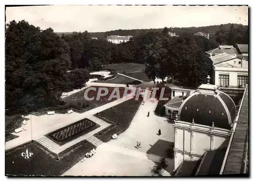 Moderne Karte St Honore Les Bains Une Vue Sur Le Parc