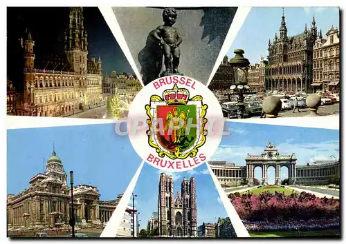 Cartes postales moderne Bruxelles Manneken Pis