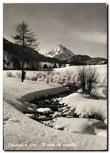 Cartes postales moderne Clavieres Le chant du ruisseau