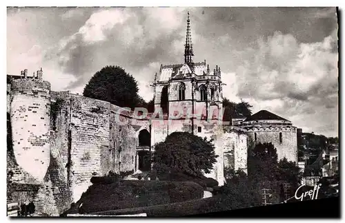 Cartes postales moderne En Touraine Amboise La Chapelle Et Lqa Montee Du Chateau