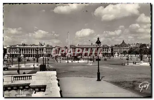 Cartes postales moderne Paris Et Ses Merveilles Le Pont Et La Place De La Concorde