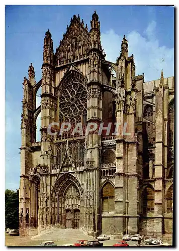 Cartes postales moderne Beauvais La Cathedrale Le Porche