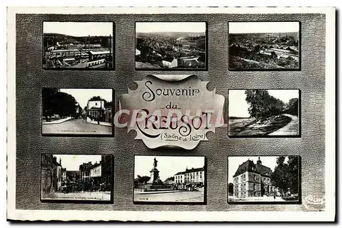 Cartes postales moderne Souvenir Du Creusot