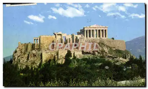 Moderne Karte Athens Acropolis