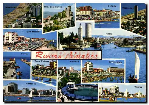 Cartes postales moderne Riviera Adriatica