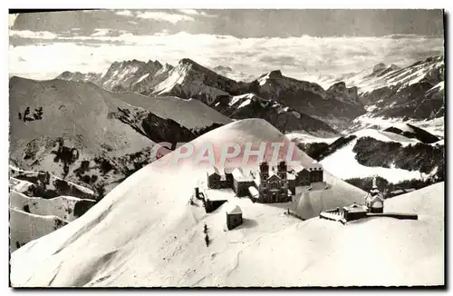 Cartes postales moderne Pelerinage De Notre Dame De La Salette Paysage d&#39hiver dans la calme des hauteurs