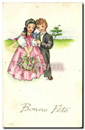 Cartes postales Bonne Fete Enfants