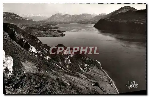 Cartes postales moderne Lac Du Bourget Vue Panoramique Prise De LA Chambotte