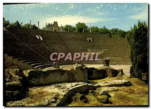 Moderne Karte Vaison La Romaine Le Theatre Romain Les Gardins Surmontes Du Portique