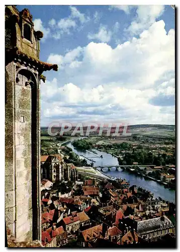 Cartes postales moderne Auxerre Vue Generale