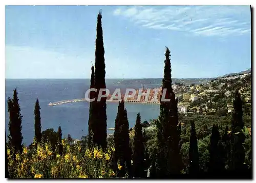 Cartes postales moderne Les Sites Merveilleux De La Cote D&#39Azur Menton Vue Generale Sur La