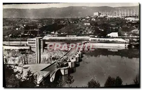 Moderne Karte Genissiat Vue d&#39Ensemble Batiment administratif