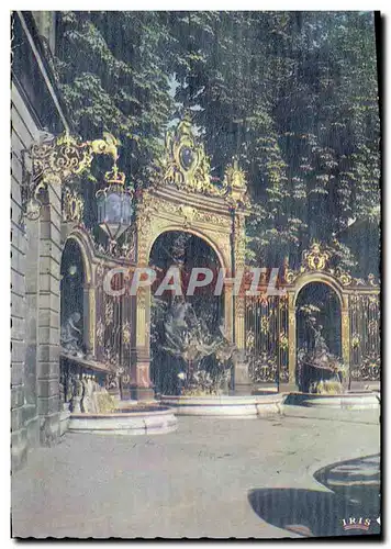 Cartes postales moderne La Lorraine Pittoresque Fontaine De Neptune A Nancy