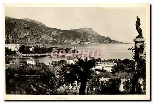 Cartes postales moderne Beaulieu Sur Mer Villa Kerylos et baie d&#39Eze