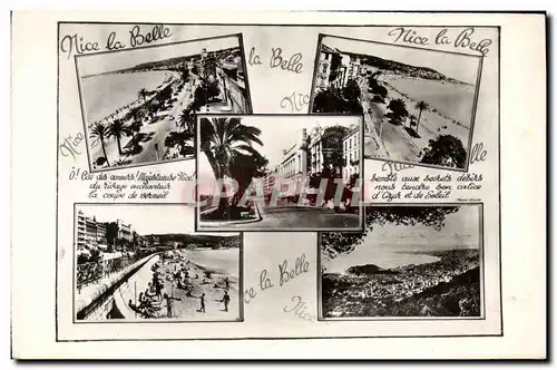 Moderne Karte Nice Vues Principales