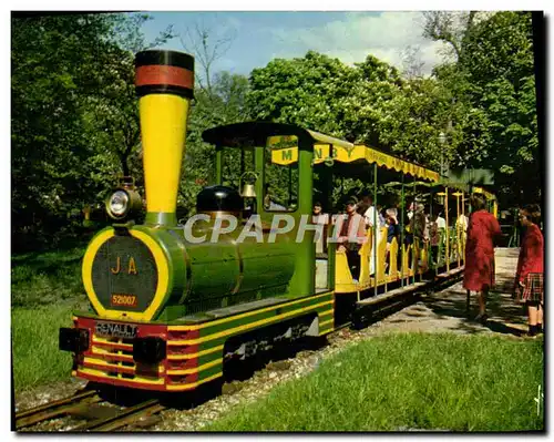 Cartes postales moderne Couleurs Et Lumiere De France Paris Bois De Boulogne Le Petit Train