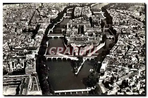 Cartes postales moderne En Avion Sur Paris L&#39iie De La Cite La Cathedrale Notre Dame