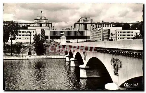 Cartes postales moderne Paris Le Palais De Chaillot Et Le Pont d&#39Iena