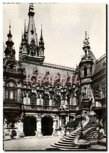 Cartes postales moderne La Benedictine Fecamp La cour D&#39Honneur