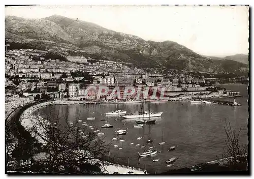 Cartes postales moderne La Cote d&#39Azur Monte Carlo Et Le Port De Monaco