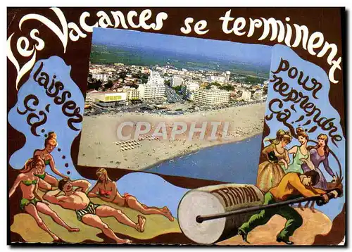 Cartes postales moderne Souvenir De Canet Plage