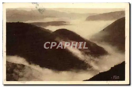 Cartes postales moderne Mont Aigoual Mer De nuages vue du col de la Serregrede