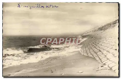 Cartes postales moderne L'Aiguillon St Mer La Digue Vers La Pointe