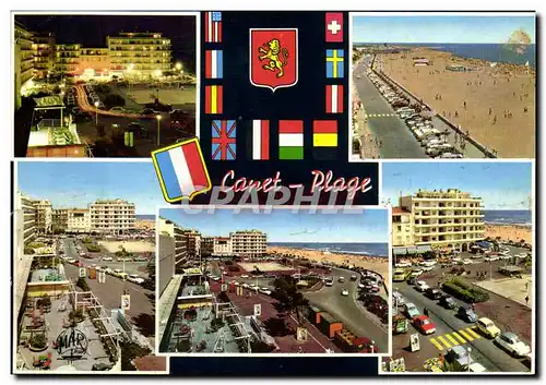 Cartes postales moderne Canet Plage