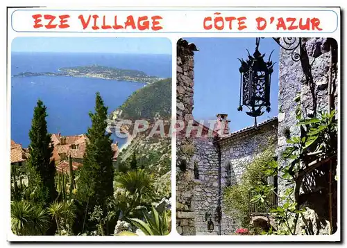 Cartes postales moderne Eze Village Cote d&#39Azur