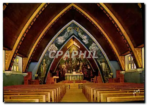 Cartes postales moderne Notre Dame Des Alpes Le Fayet Le choeur La table de communion