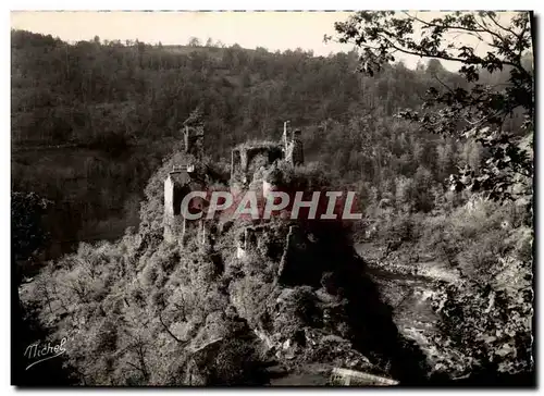 Cartes postales moderne La Correze Touristique Michel Gorges de la Maronne Ruines de Merle Encirons Argentat St Privat S