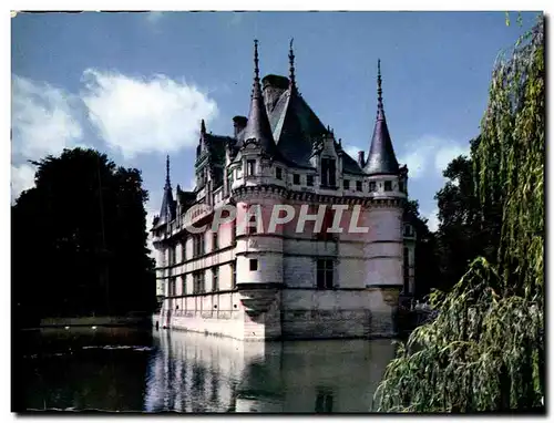 Cartes postales moderne Chateaux De La Loire Azay Le Rideau Le Chateau