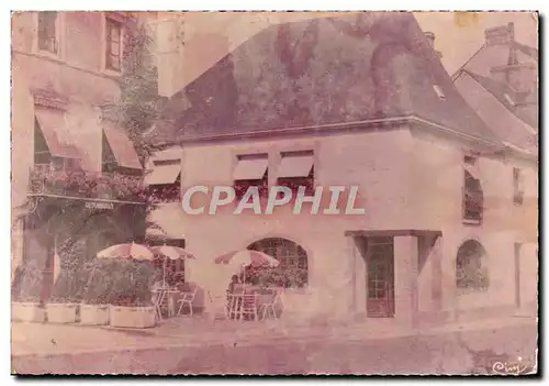 Cartes postales moderne Evron Hotel De La Croix D'Or Restaurant Benech