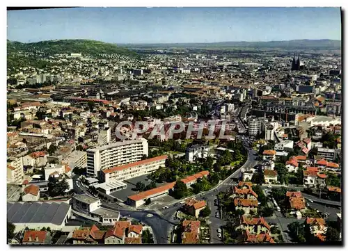 Moderne Karte Auvergne Vue Generale Sur Chamalieres Et Clermont Ferrand