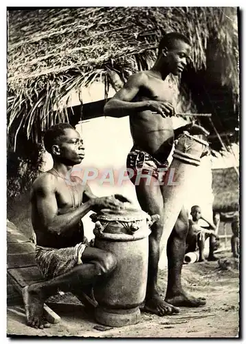 Cartes postales moderne Missions Africaines De Lyon Rires et pleurs Tam Tam Afriqeu