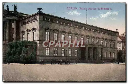 Moderne Karte Bertlin Palais Kaiser Wilhelms