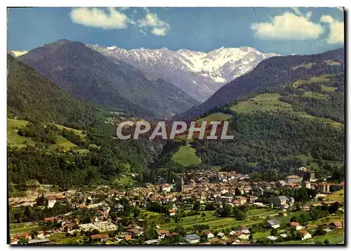 Moderne Karte Allevard Les Bains Vue Generale Et Le Glacier Du Gleyzin